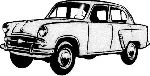 صورة فوتوغرافية 2 سيارة Moskvich 402 سيدان (1 جيل 1956 1958)