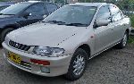 ფოტო 6 მანქანა Mazda Protege სედანი (BJ [აღდგენა] 2000 2003)