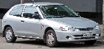 fotosurat 3 Avtomobil Mitsubishi Mirage Xetchbek (4 avlod 1991 1995)