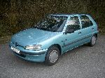 fotografija 1 Avto Peugeot 106 Hečbek 5-vrata (1 generacije [redizajn] 1996 2003)