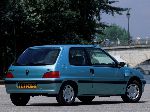 fotografie 9 Auto Peugeot 106 Hatchback 3-uși (1 generație [restyling] 1996 2003)