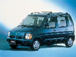 grianghraf 5 Carr Suzuki Wagon R Mionbhan 5-doras (1 giniúint 1993 1999)