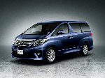 fotosurat 1 Avtomobil Toyota Alphard JDM minivan 5-eshik (2 avlod 2008 2011)