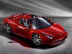 լուսանկար Ավտոմեքենա Ferrari 458 ռոդսթեր