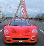foto şəkil 3 Avtomobil Ferrari F50 Kupe (1 nəsil 1995 1997)