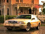 լուսանկար 1 Ավտոմեքենա Ford Crown Victoria սեդան (1 սերունդ 1990 1999)