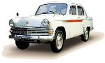 bilde 2 Bil Moskvich 403 Sedan (1 generasjon 1962 1965)