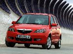 фотографија 15 Ауто Mazda 2 Хечбек (1 генерација 2003 2005)