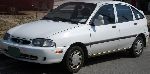 fénykép 1 Autó Kia Avella Hatchback (1 generáció [Áttervezés] 1997 2000)